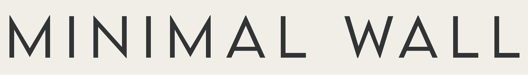 Minimal Wall