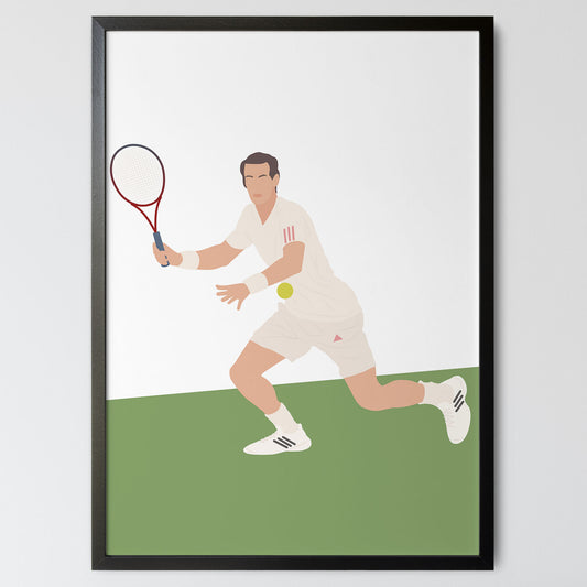 Andy Murray Tennis Poster