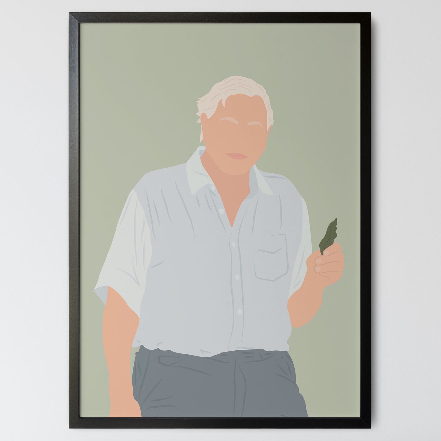 David Attenborough Poster
