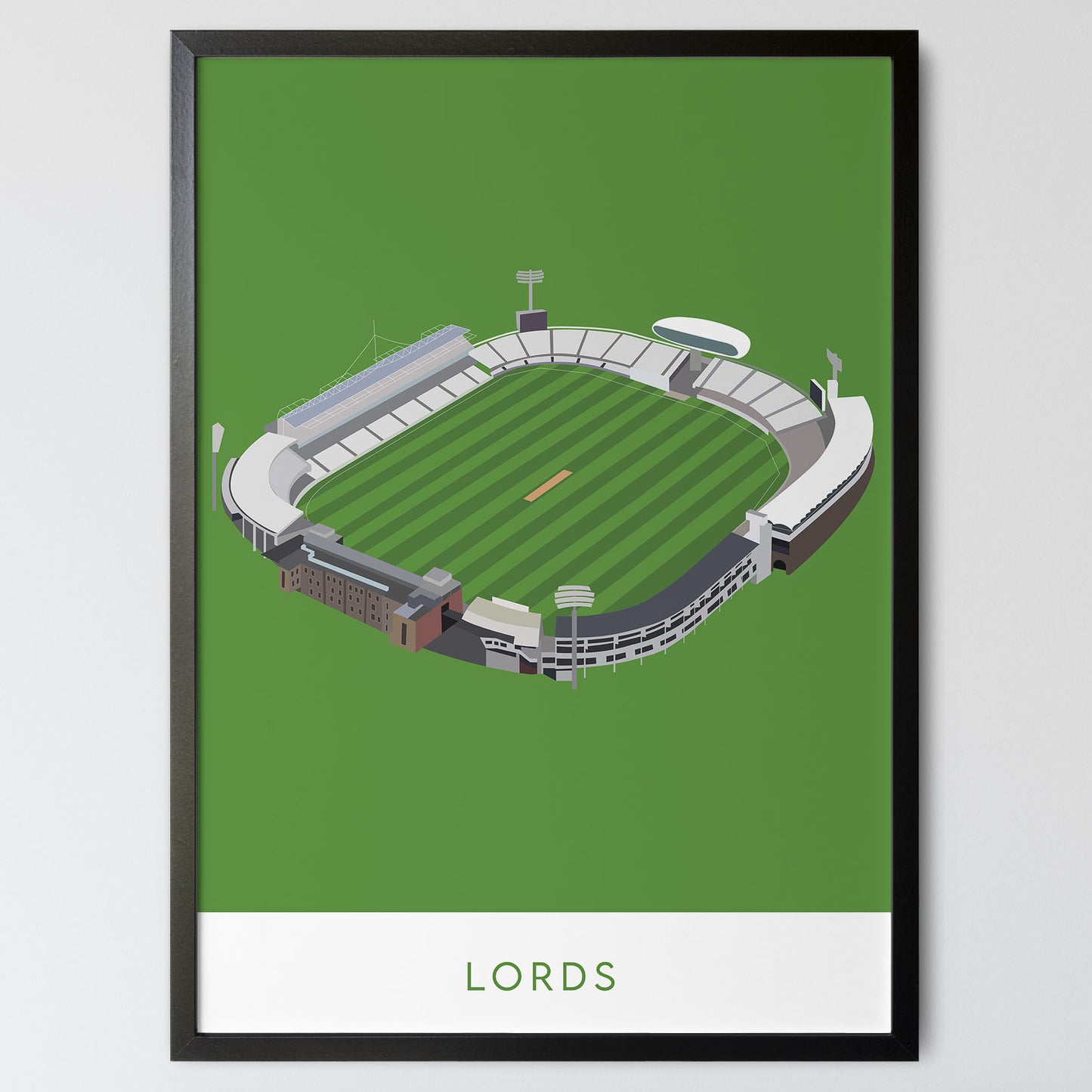 Lords Cricket Poster