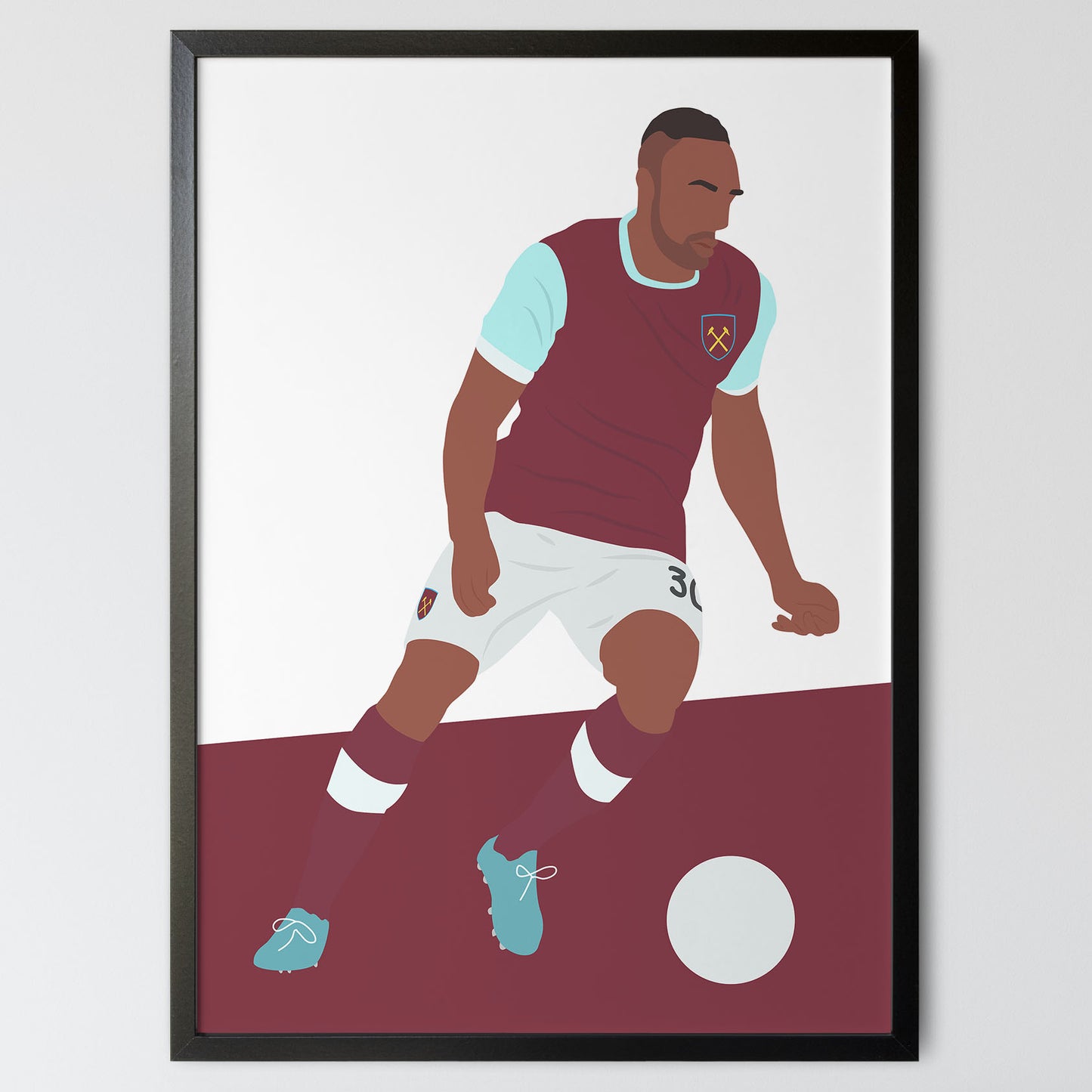 Michail Antonio - West Ham Poster