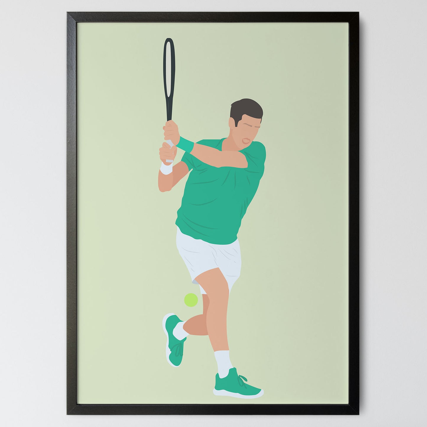 Novak Djokovic Poster