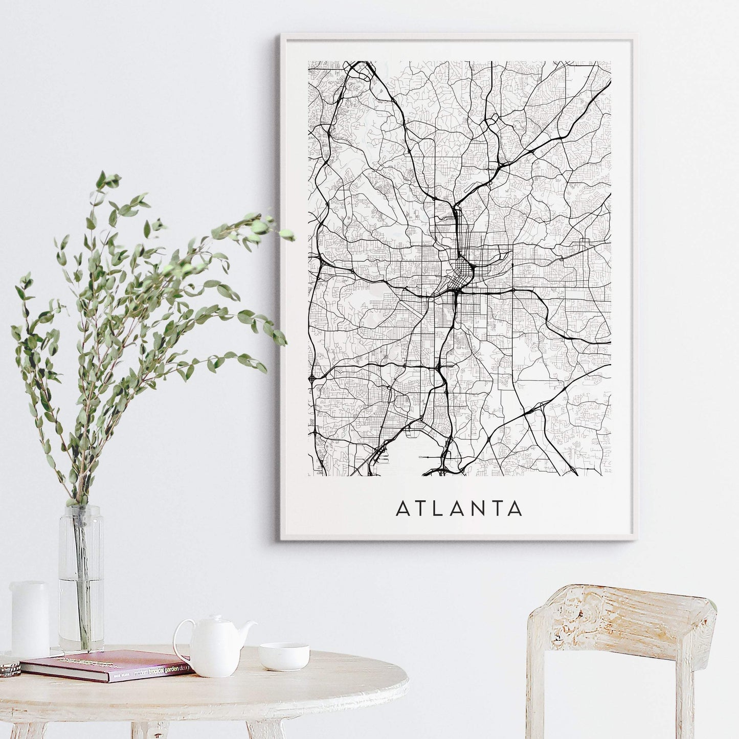 Athens Map Print - Greece