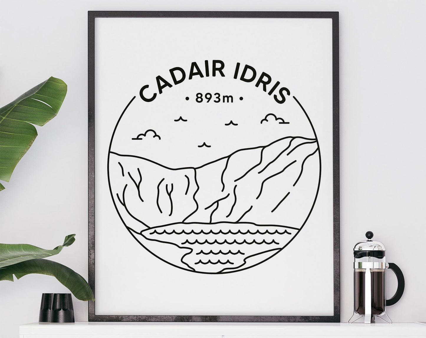 Cadair Idris Print - Snowdonia, Wales Poster