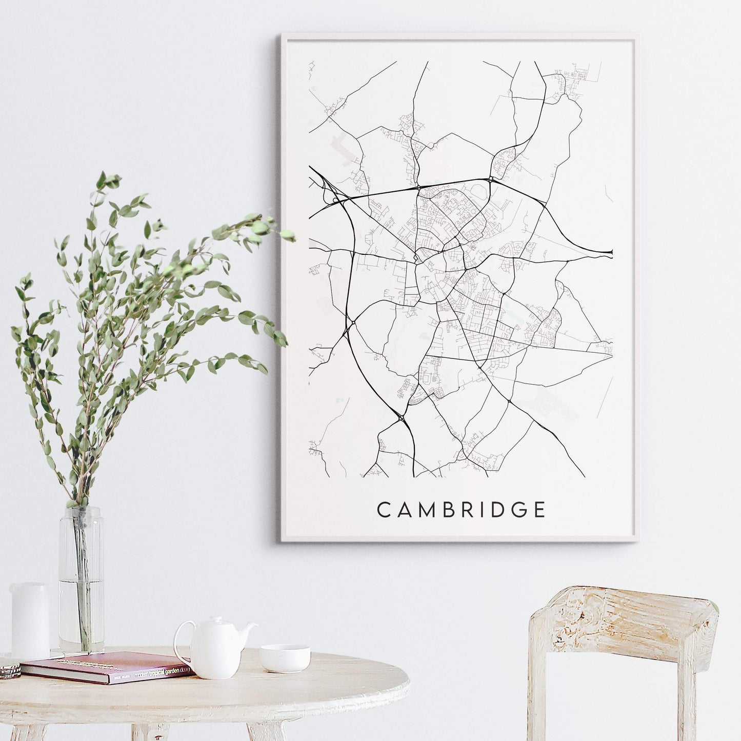 Cambridge Map Print