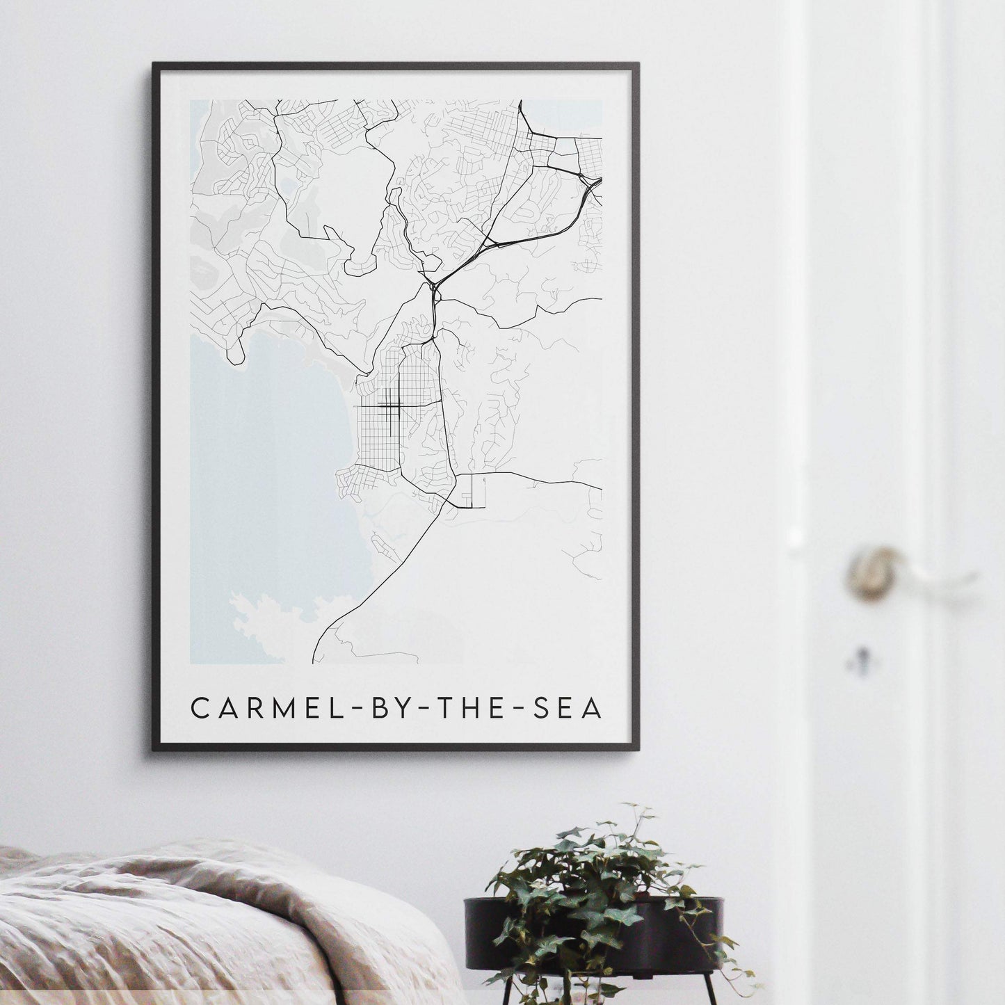 Carmel-by-the-Sea Map Print - California