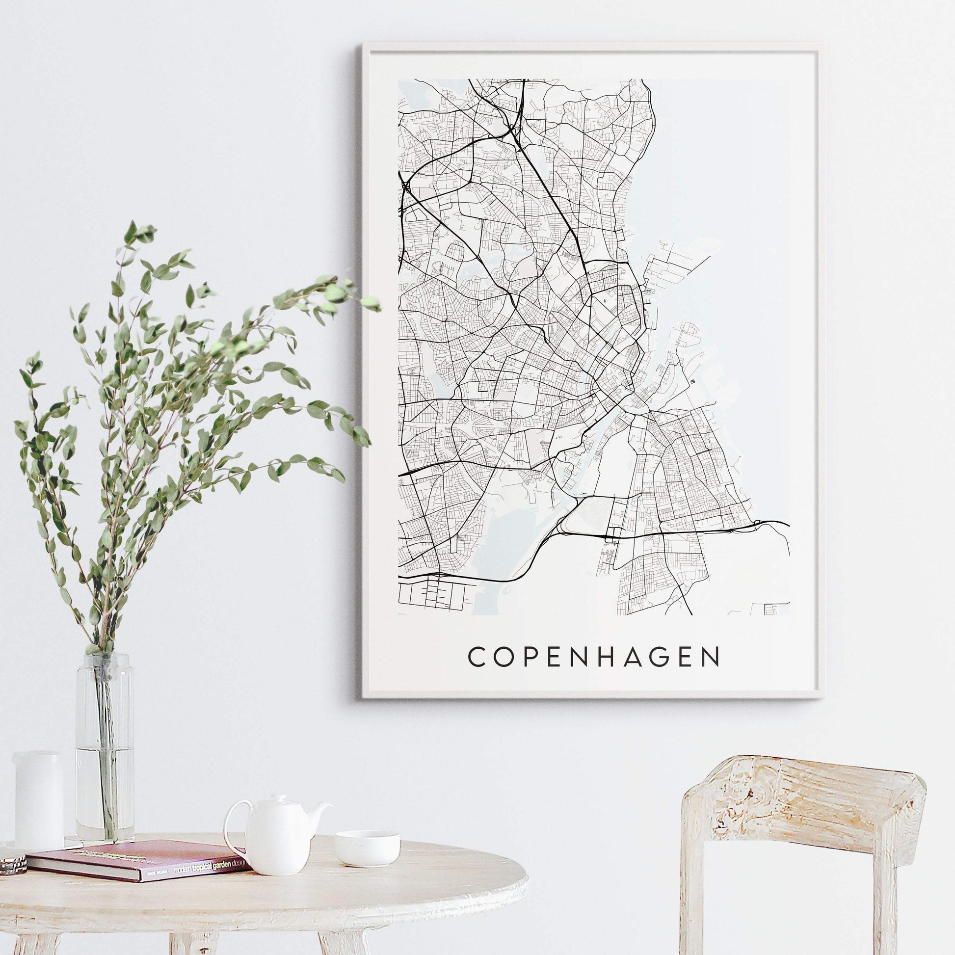 Copenhagen Map Print - Denmark