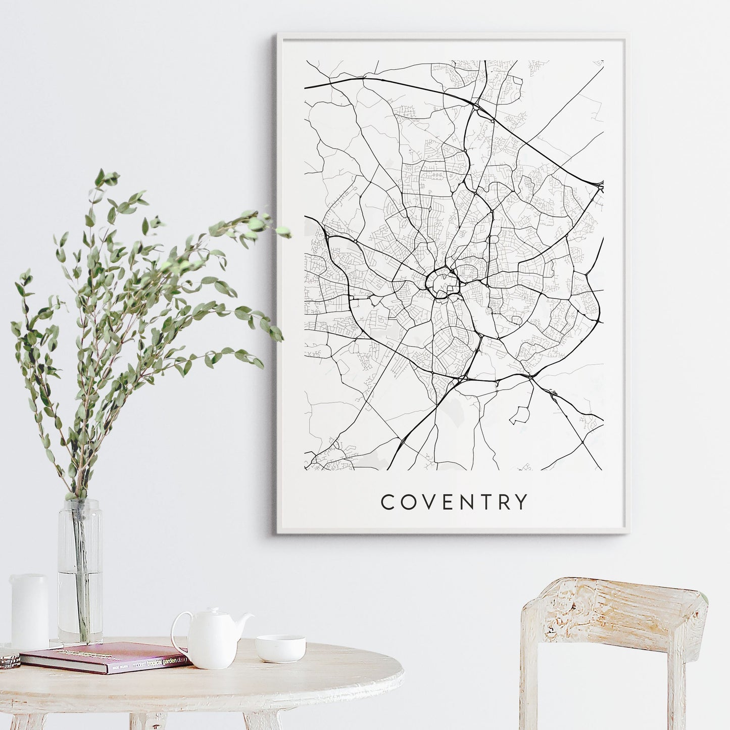 Coventry Map Print