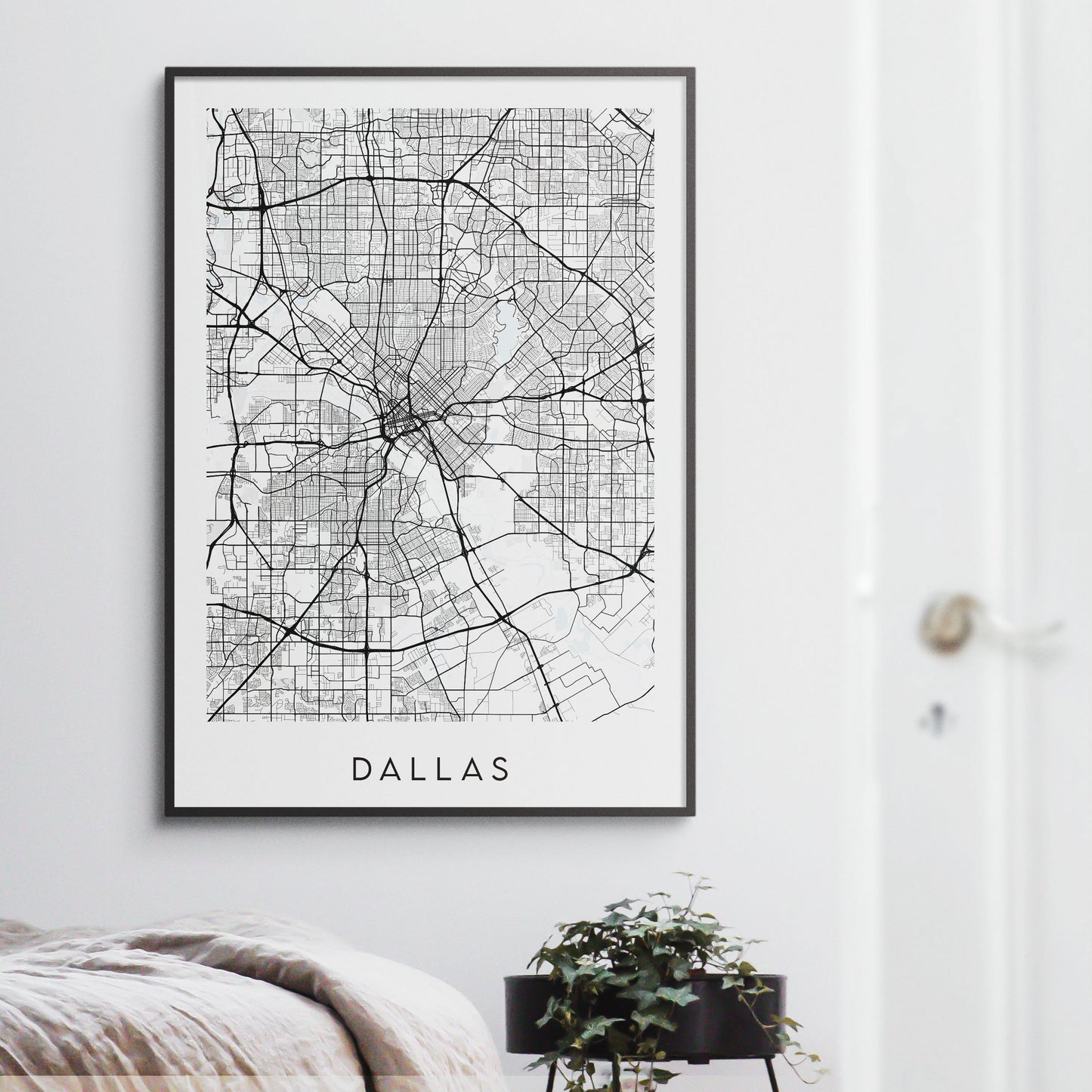 Dallas Map Print - USA