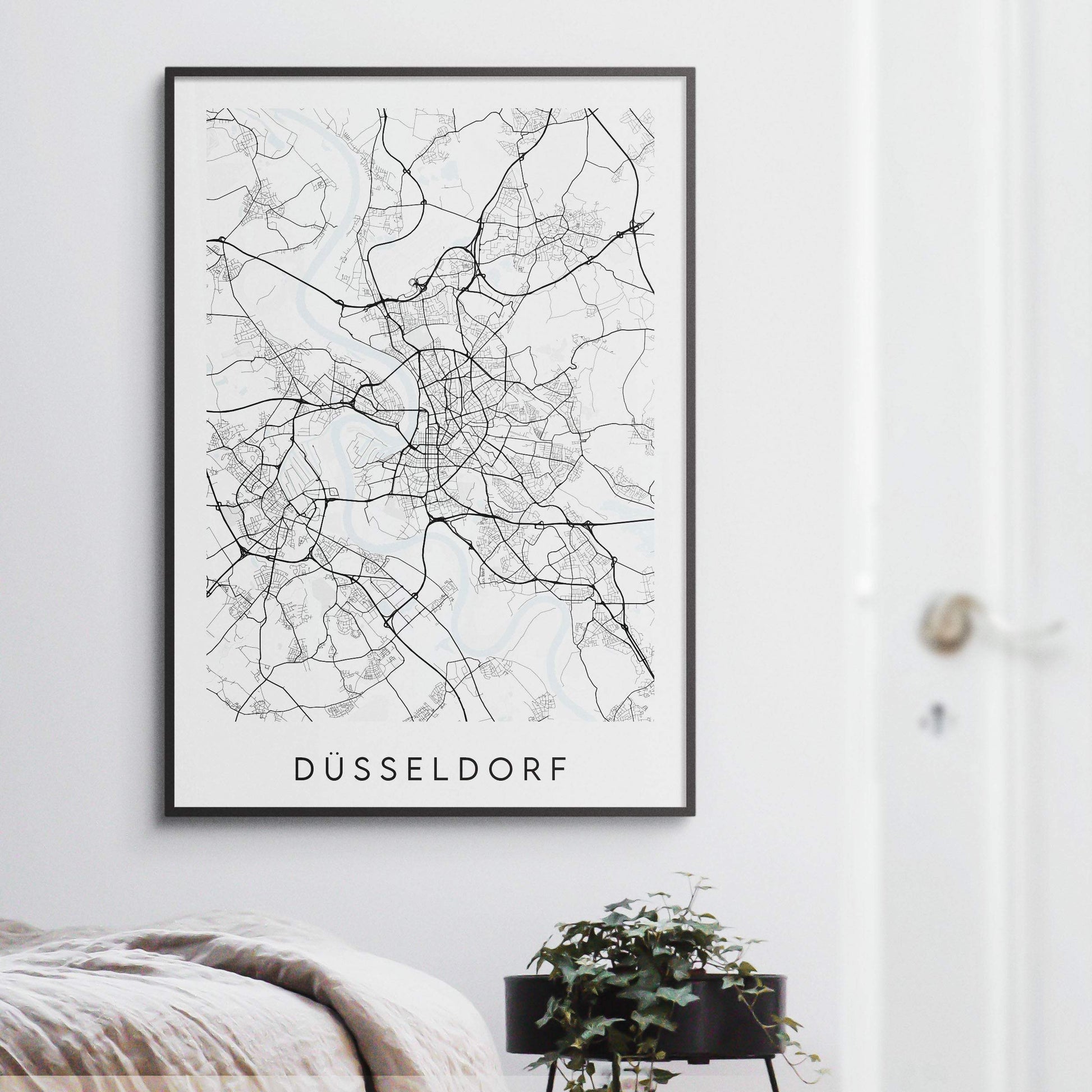 Dusseldorf Map Print - Germany