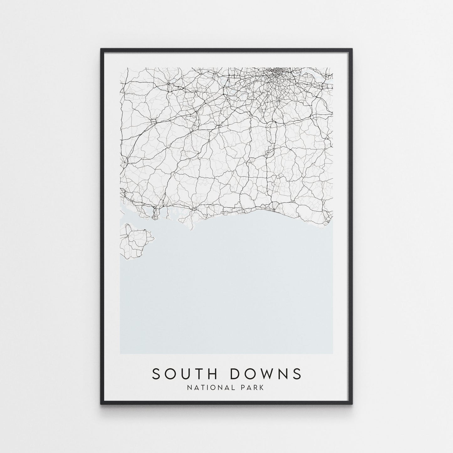 South Downs National Park Map Print