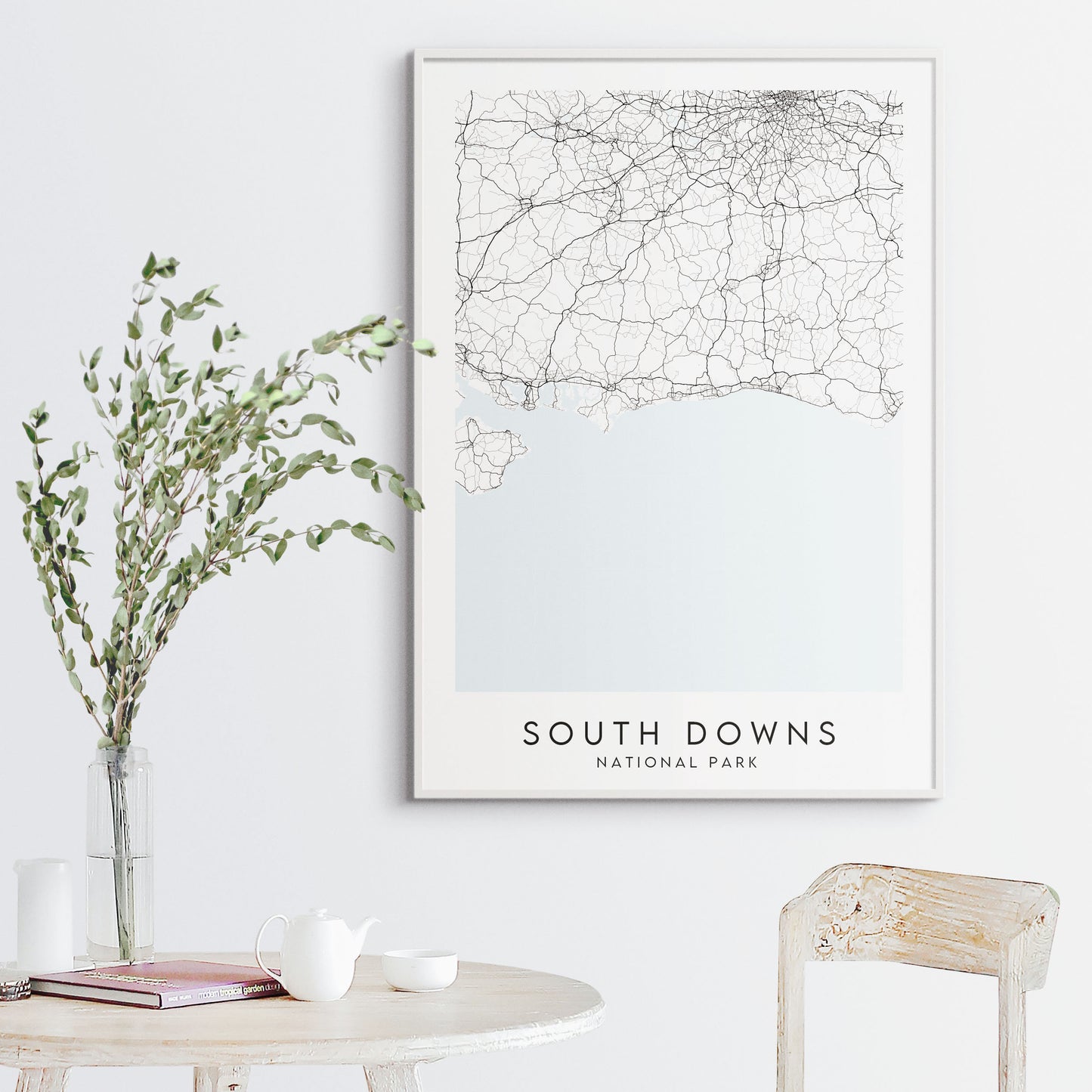 South Downs National Park Map Print