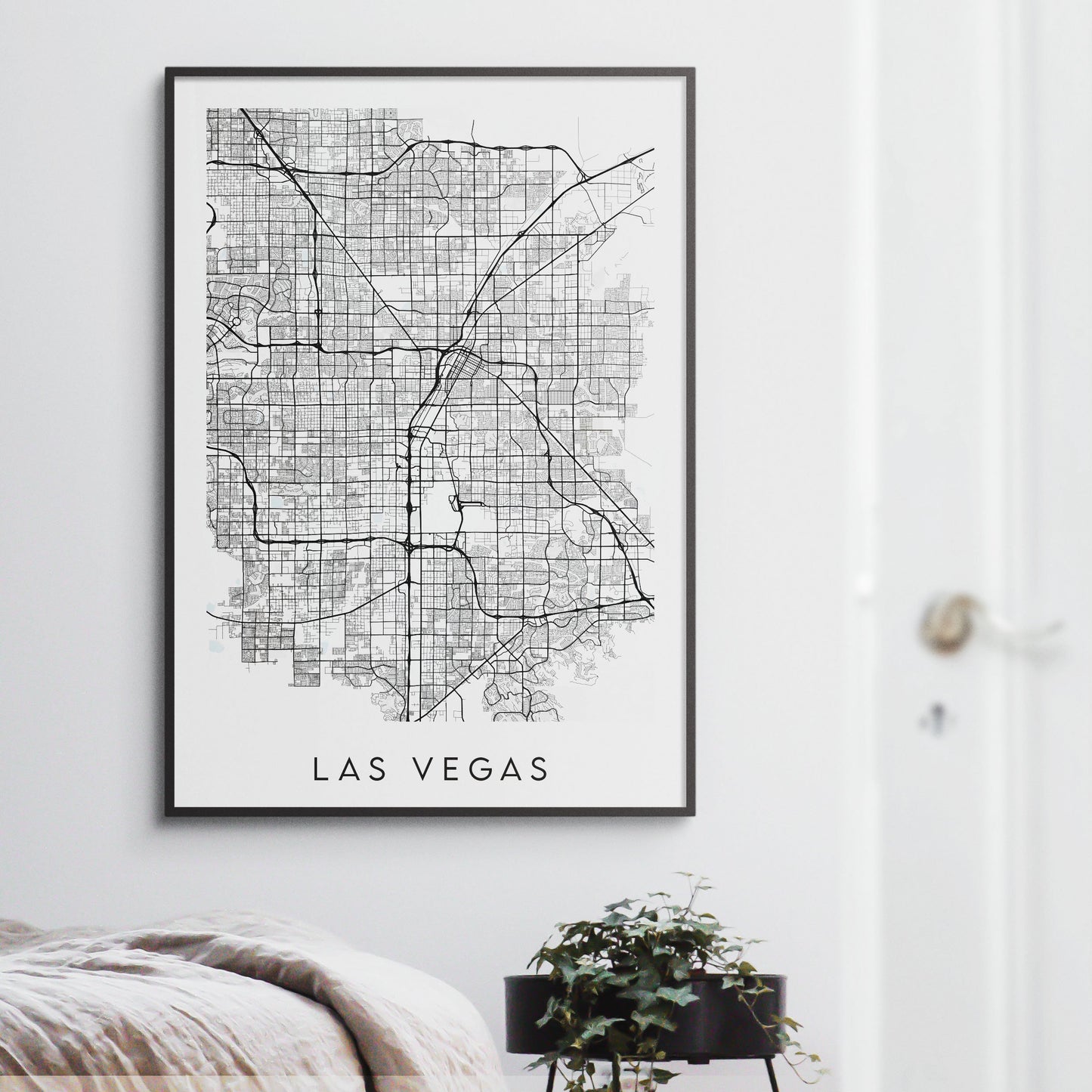 Las Vegas Map Print - Nevada USA