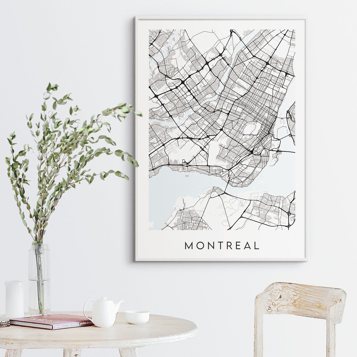 Montreal Map Print - Canada
