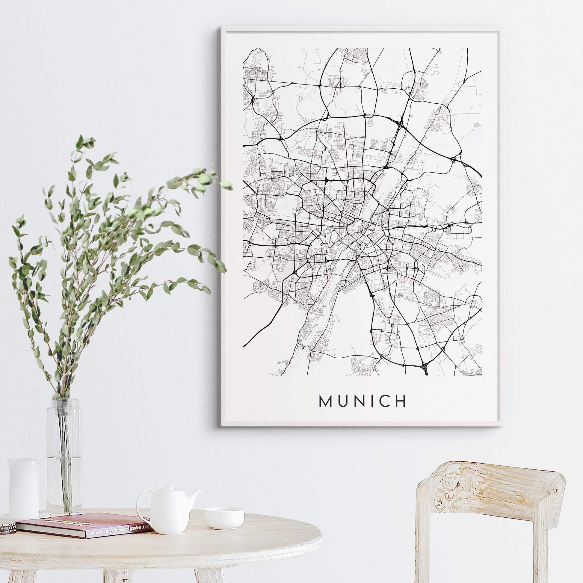 Munich Map Print - Germany