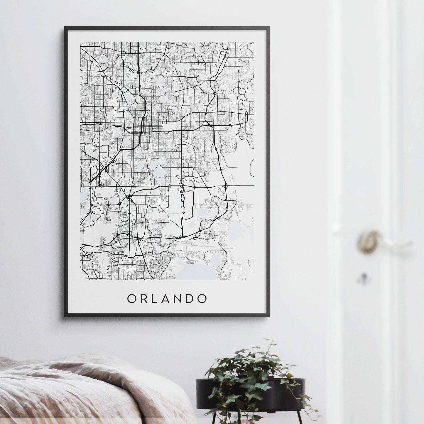 Orlando Map Print - Florida USA