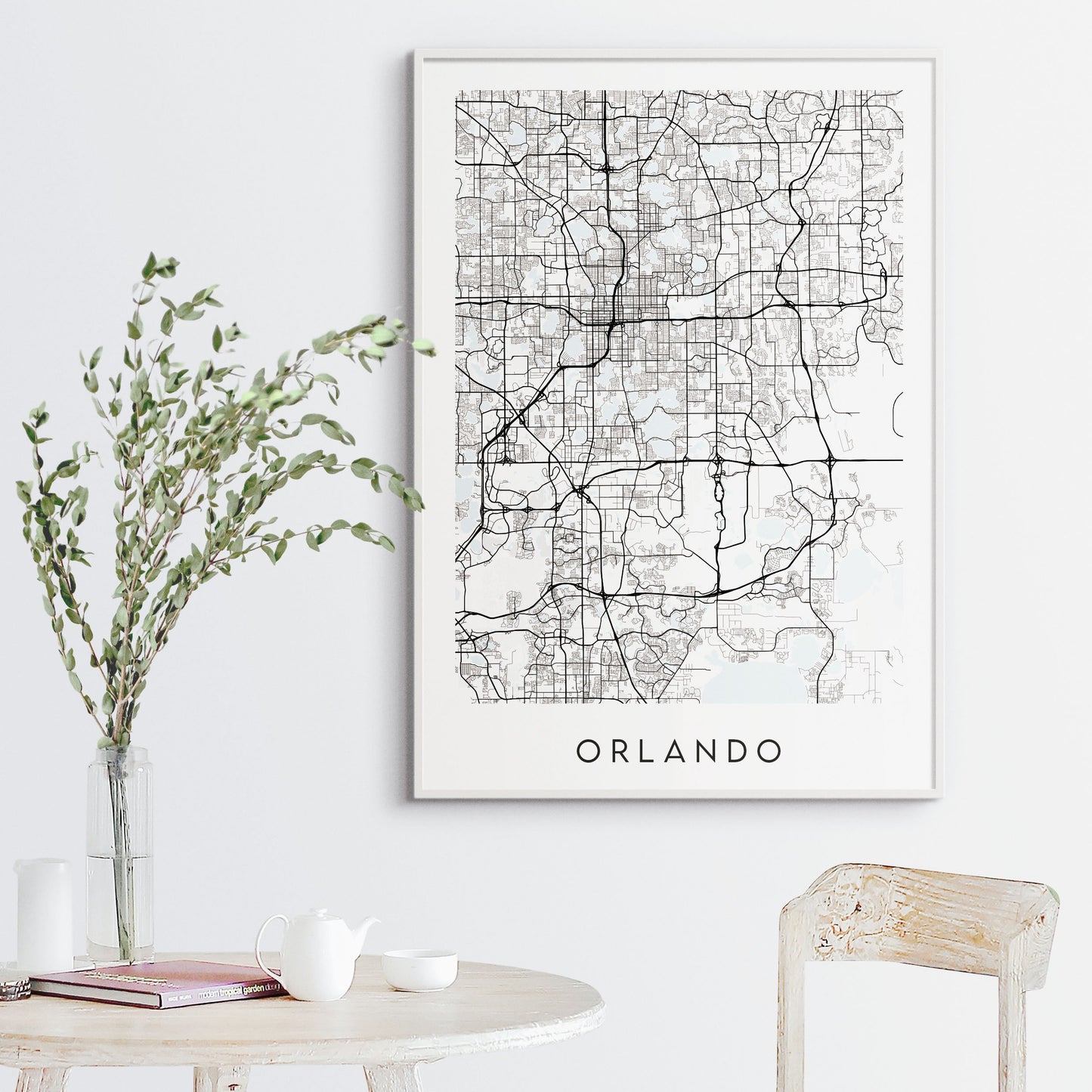 Orlando Map Print - Florida USA