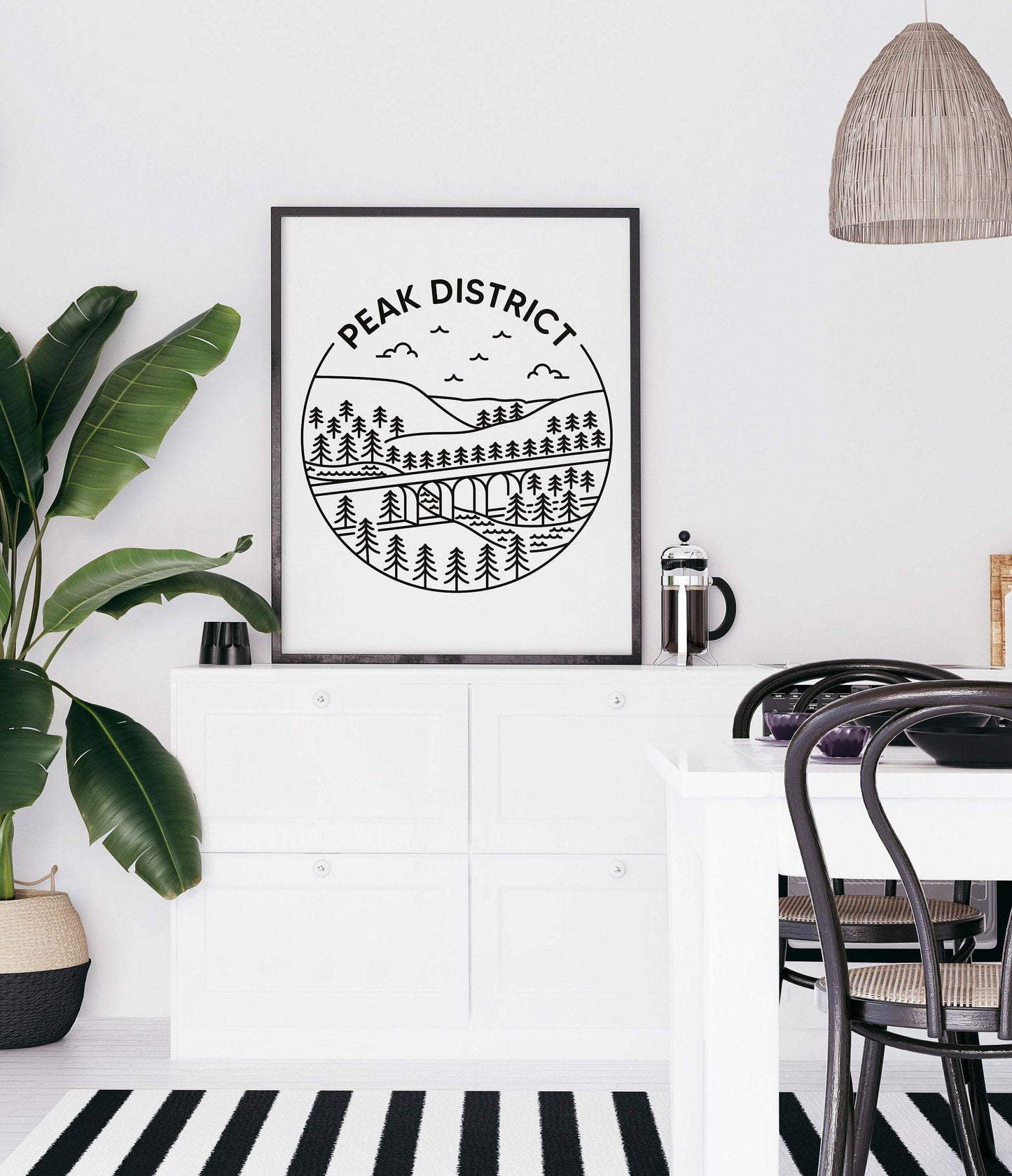 Peak District Print - National Park, Monsal Trail Poster