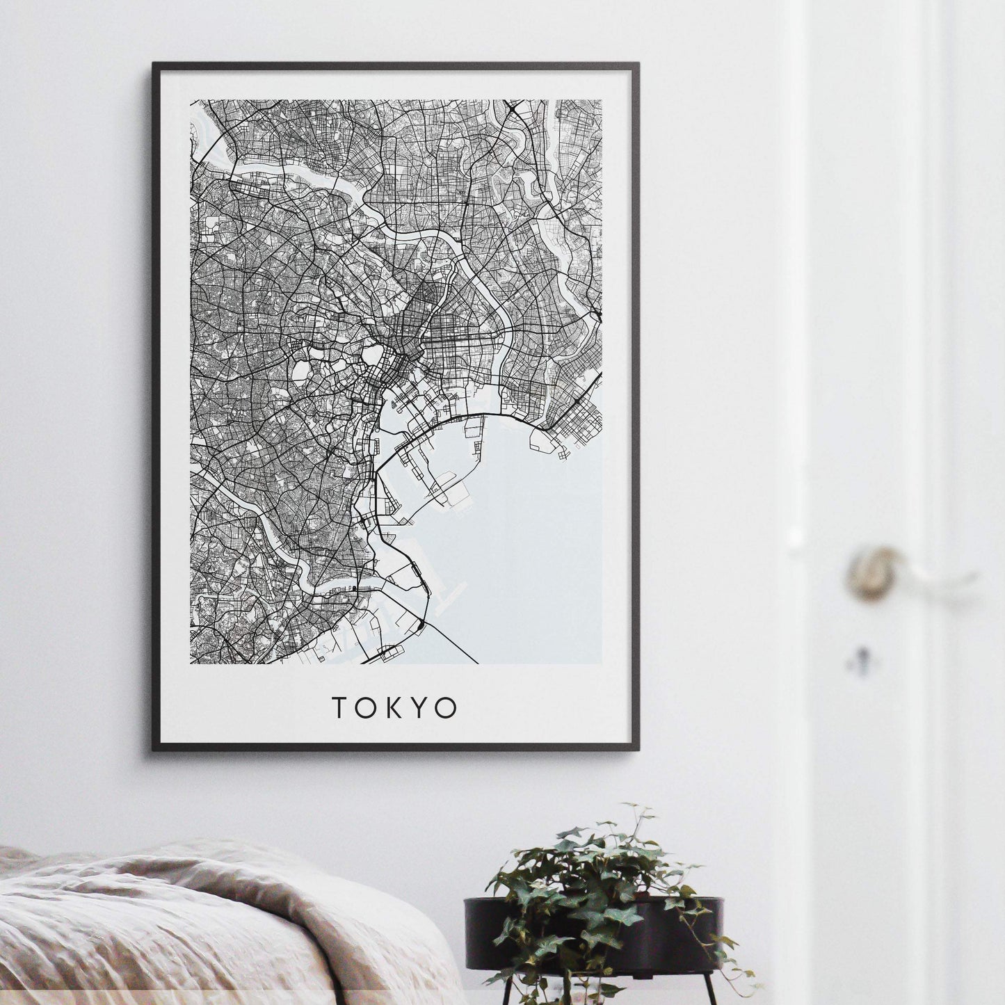 Tokyo Map Print - Japan