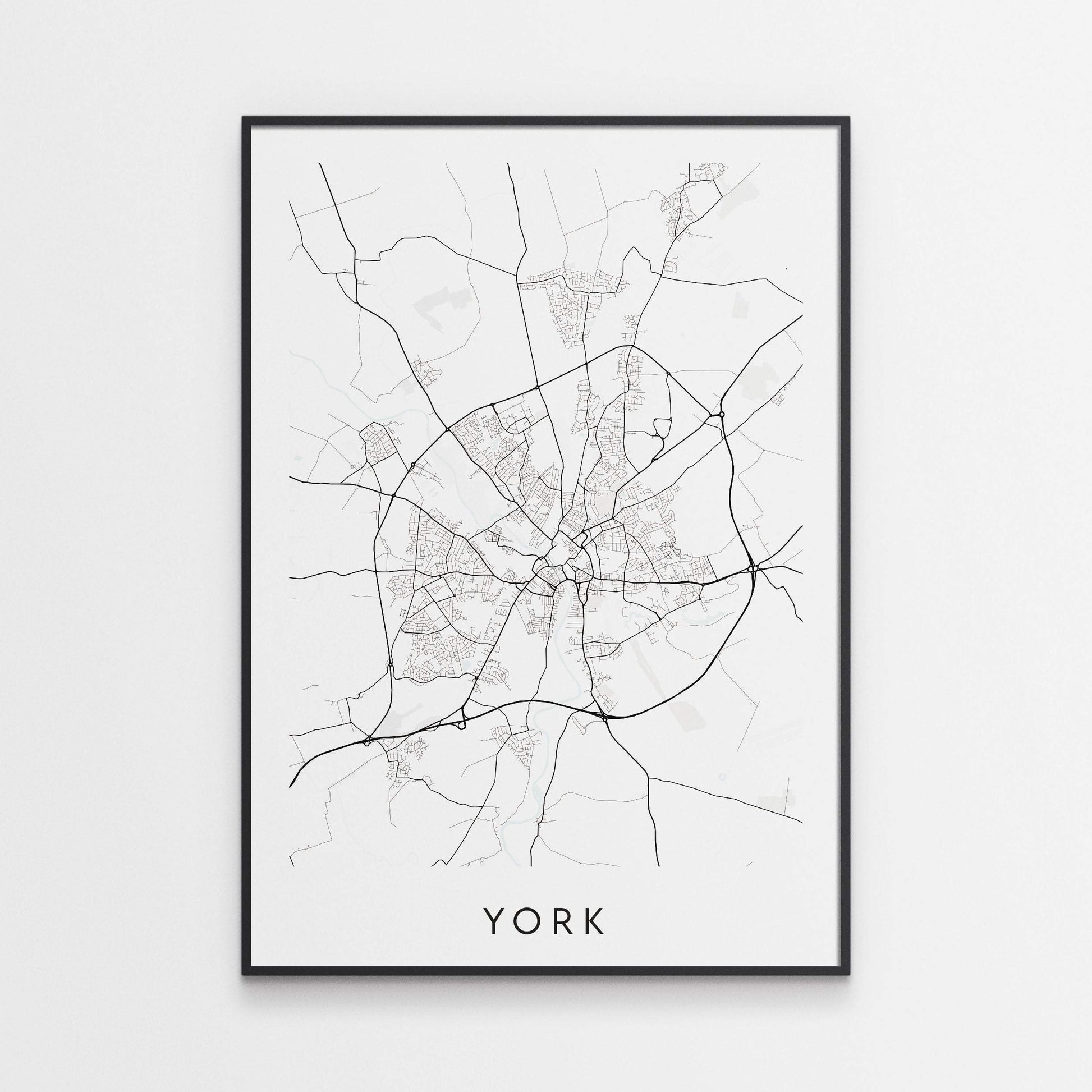 York Map Print