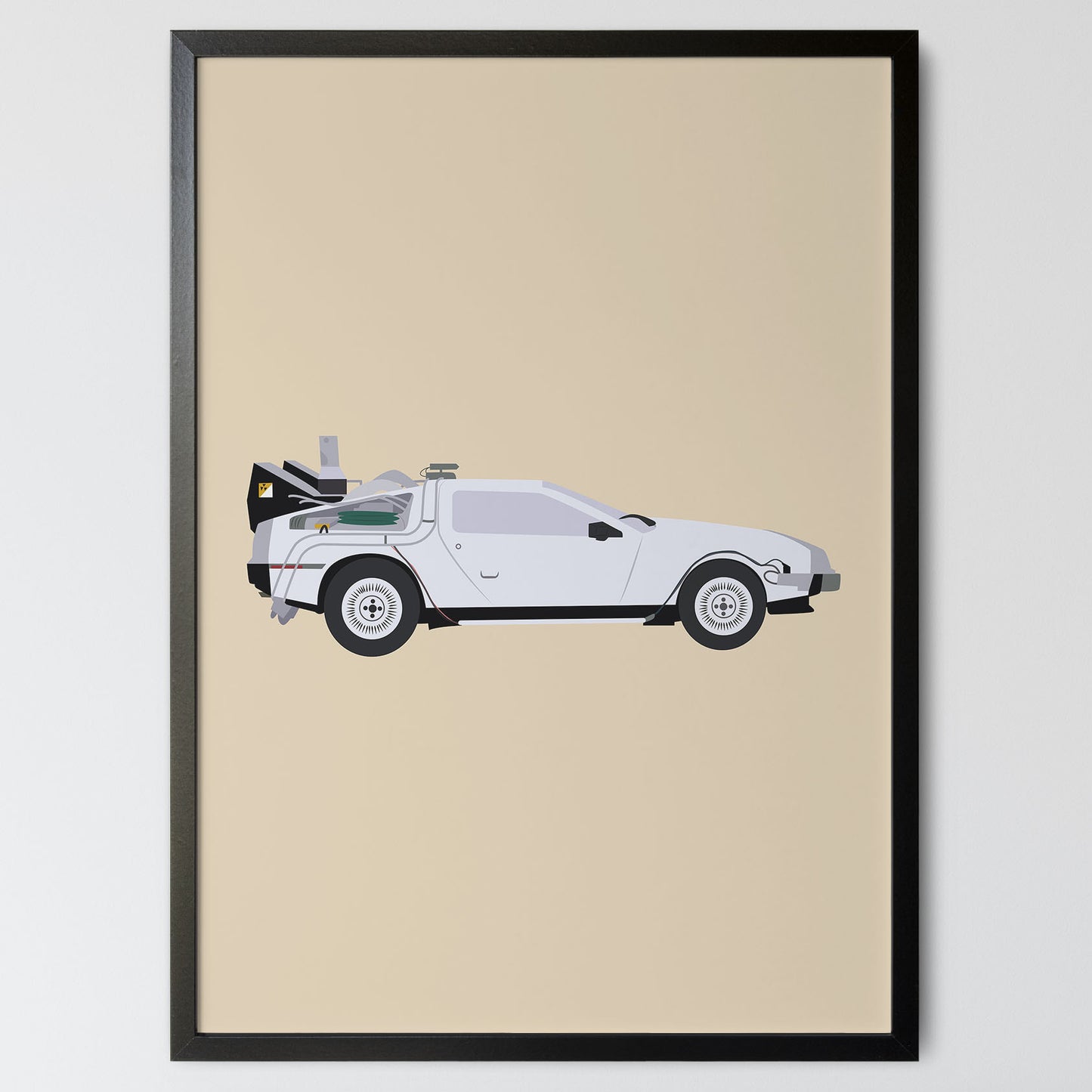 Back to the Future Poster - DeLorean