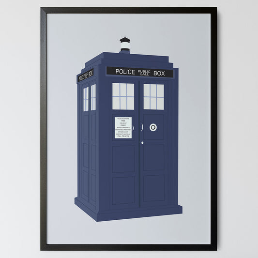 Doctor Who Poster - Tardis