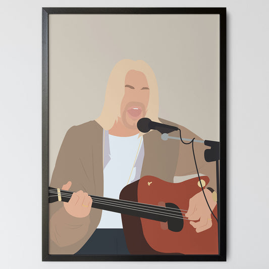 Kurt Cobain Poster