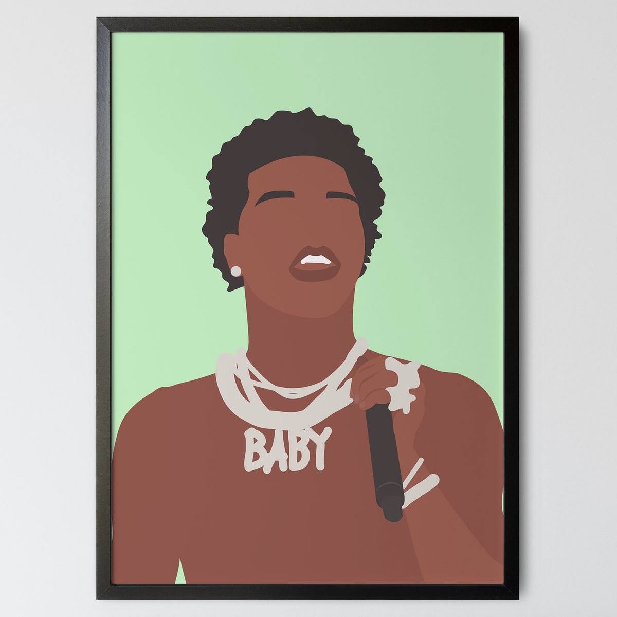 Lil Baby Poster – Minimal Wall