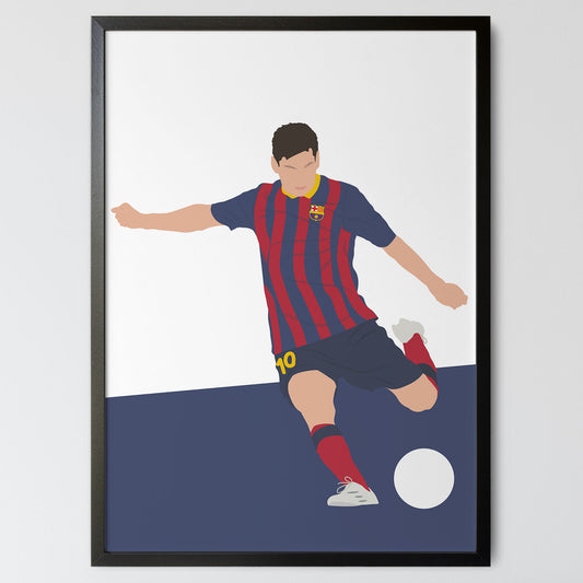Lionel Messi - Barcelona Poster