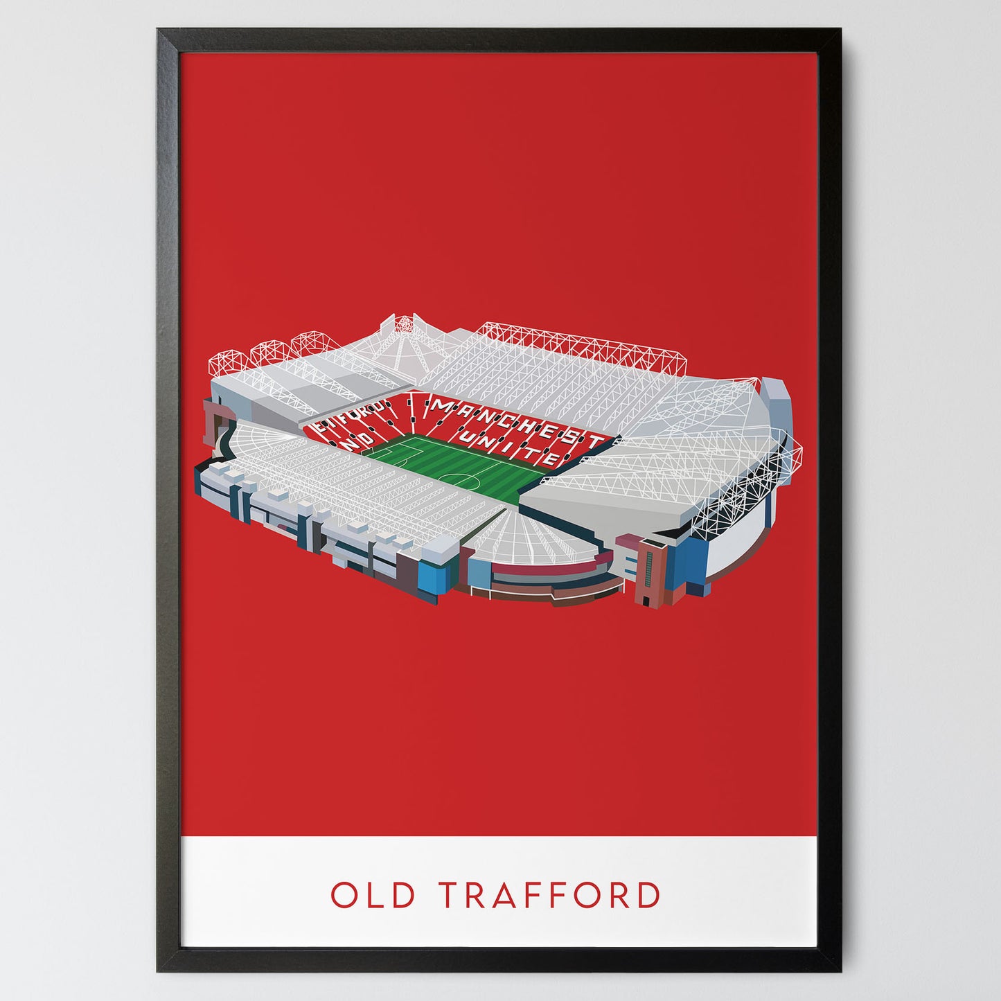 Old Trafford Stadium - Manchester United Poster