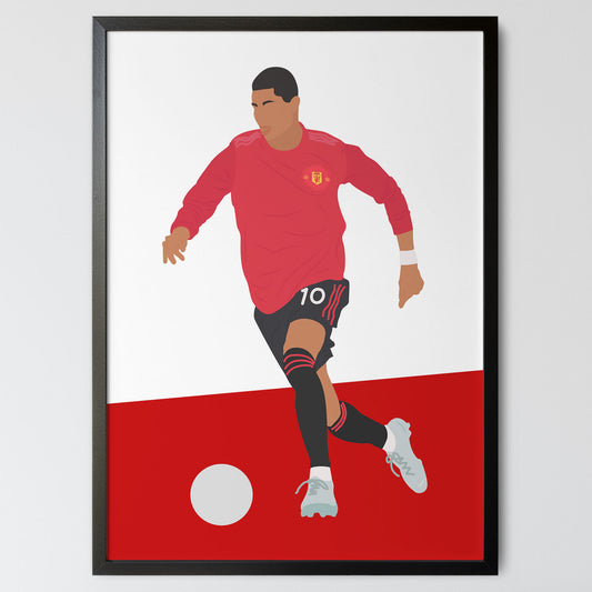 Marcus Rashford - Manchester United Poster