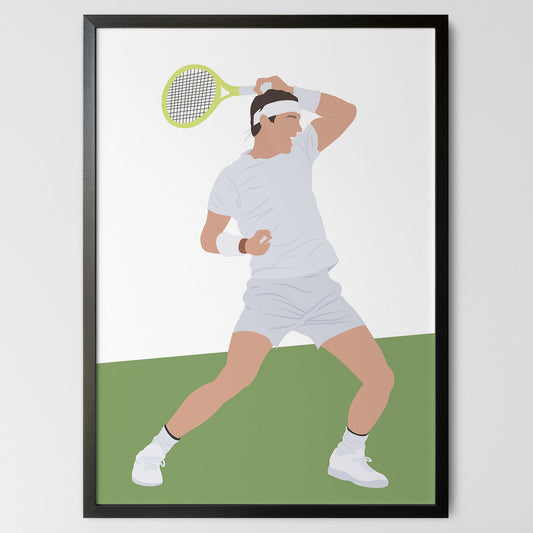Rafael Nadal Tennis Poster