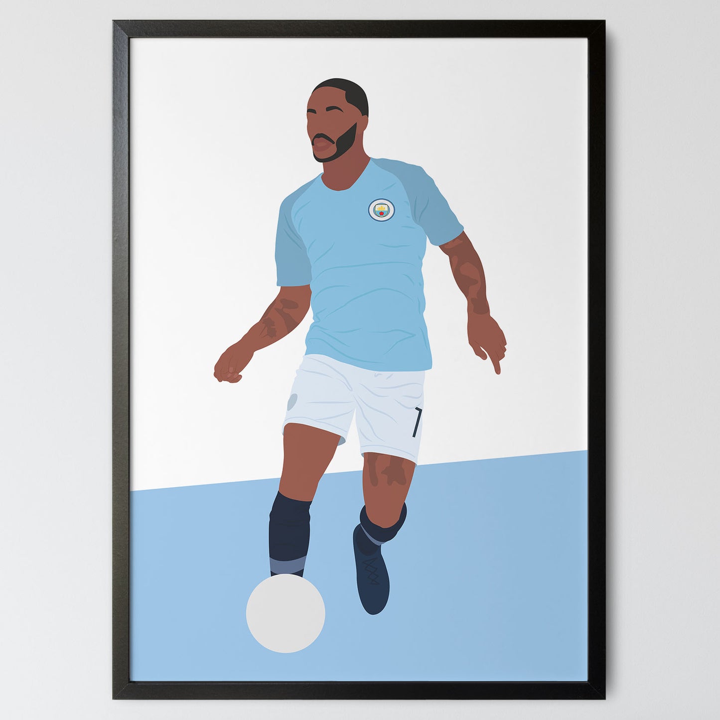 Raheem Sterling - Manchester City Poster