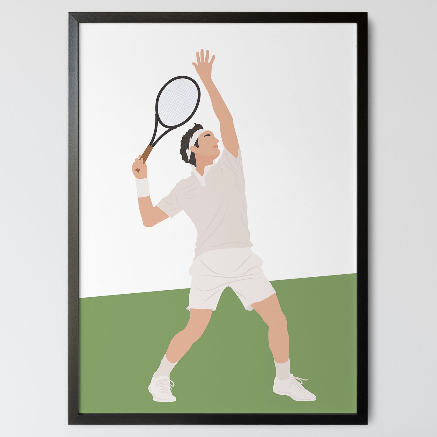 Roger Federer Tennis Poster