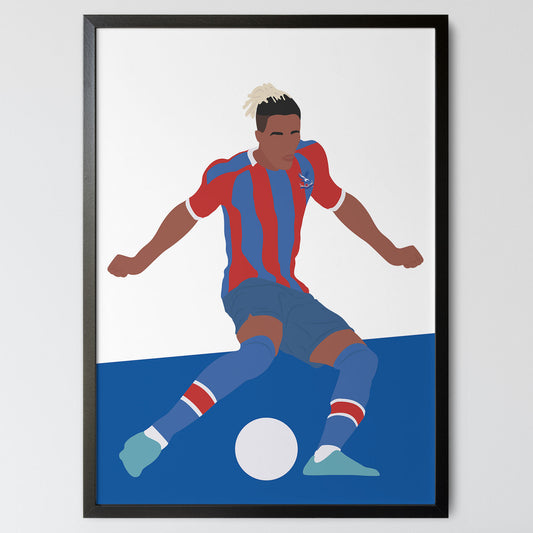 Wilfried Zaha - Crystal Palace Poster