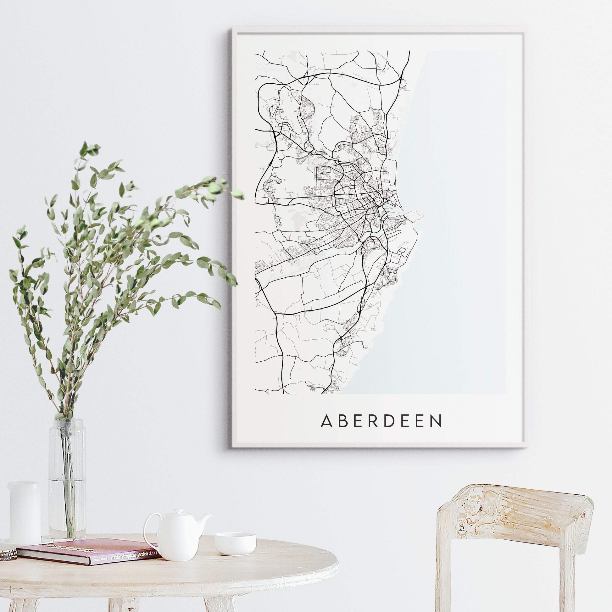 Aberdeen Map Print - Scotland