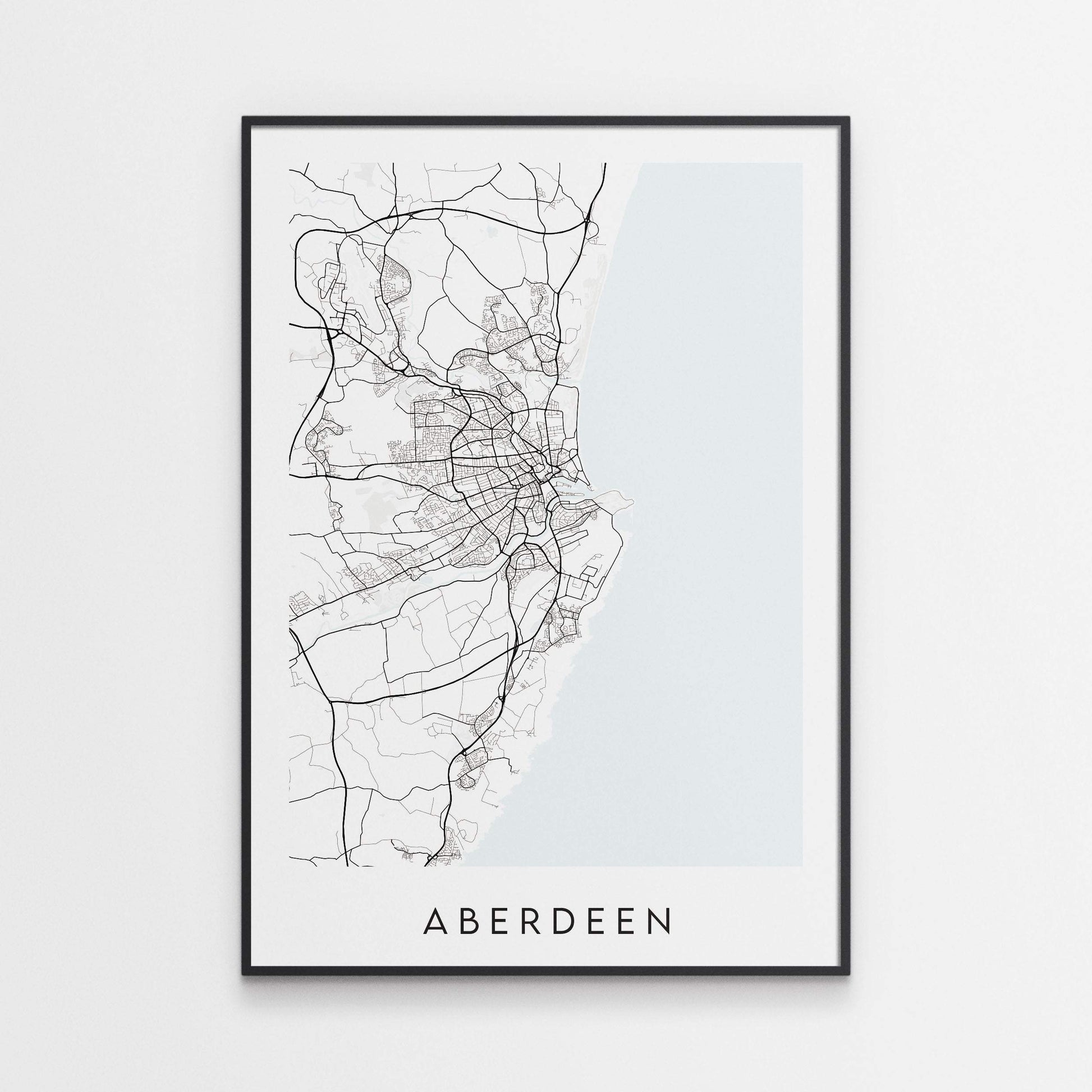 Aberdeen Map Print - Scotland