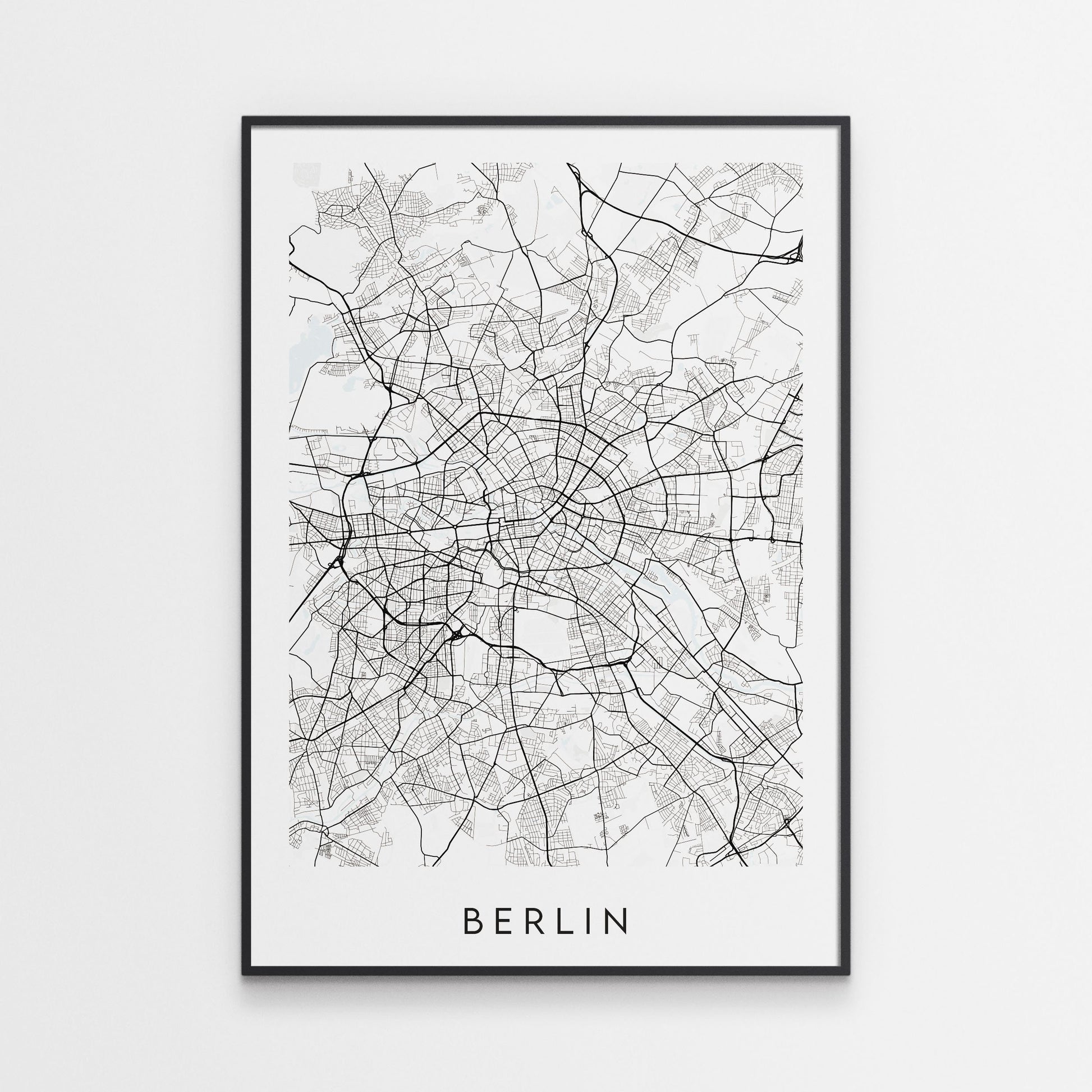 Berlin Map Print - Germany