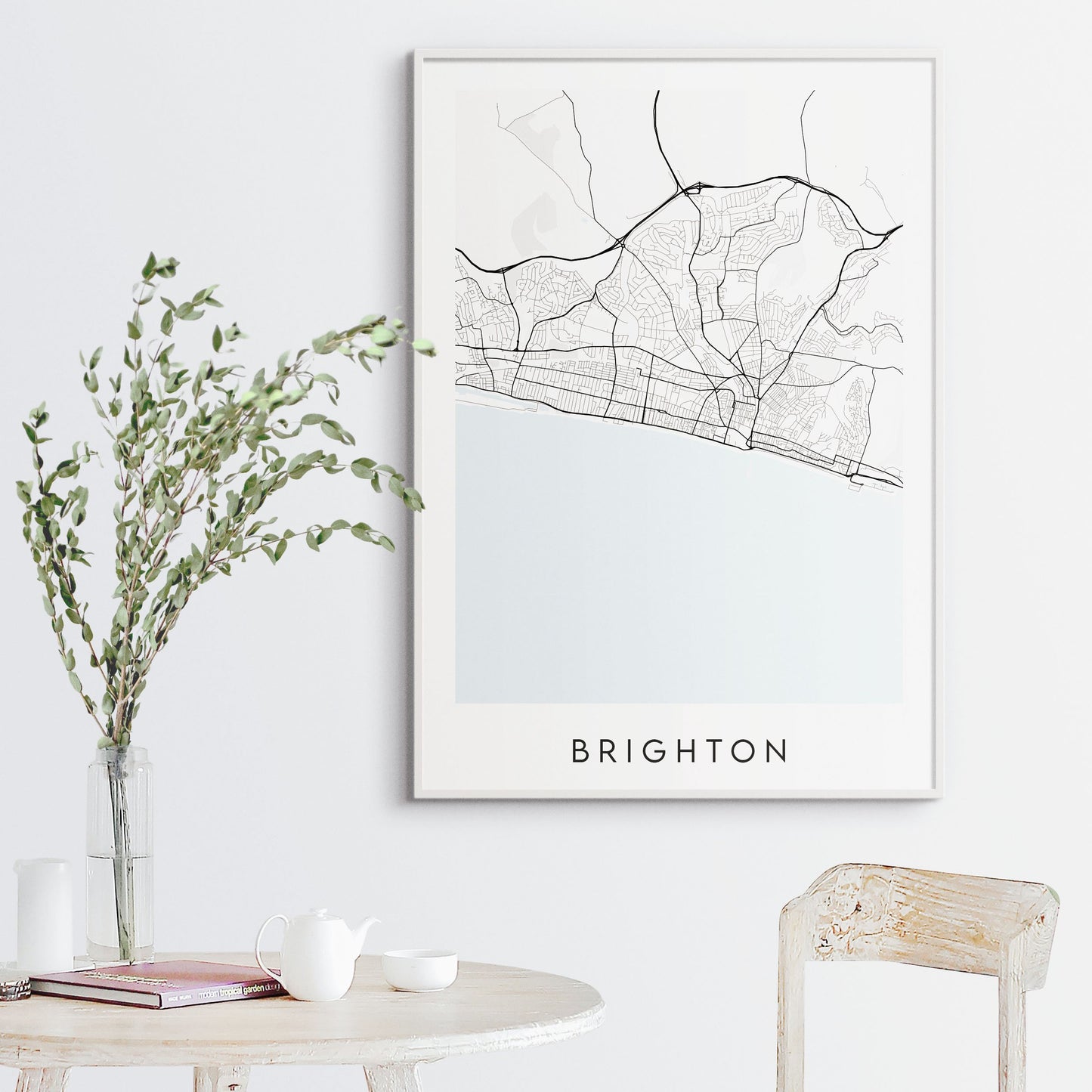 Brighton Map Print