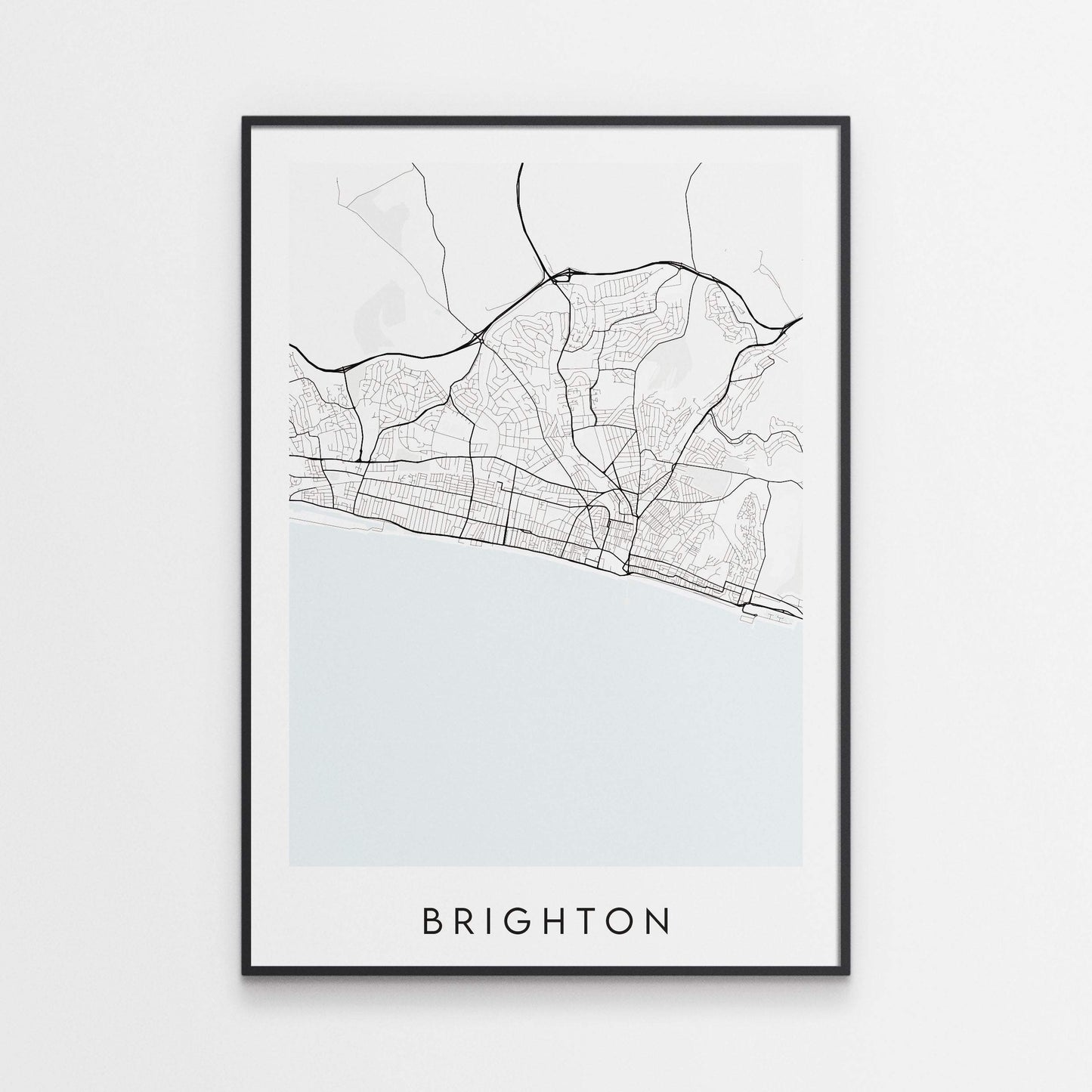 Brighton Map Print