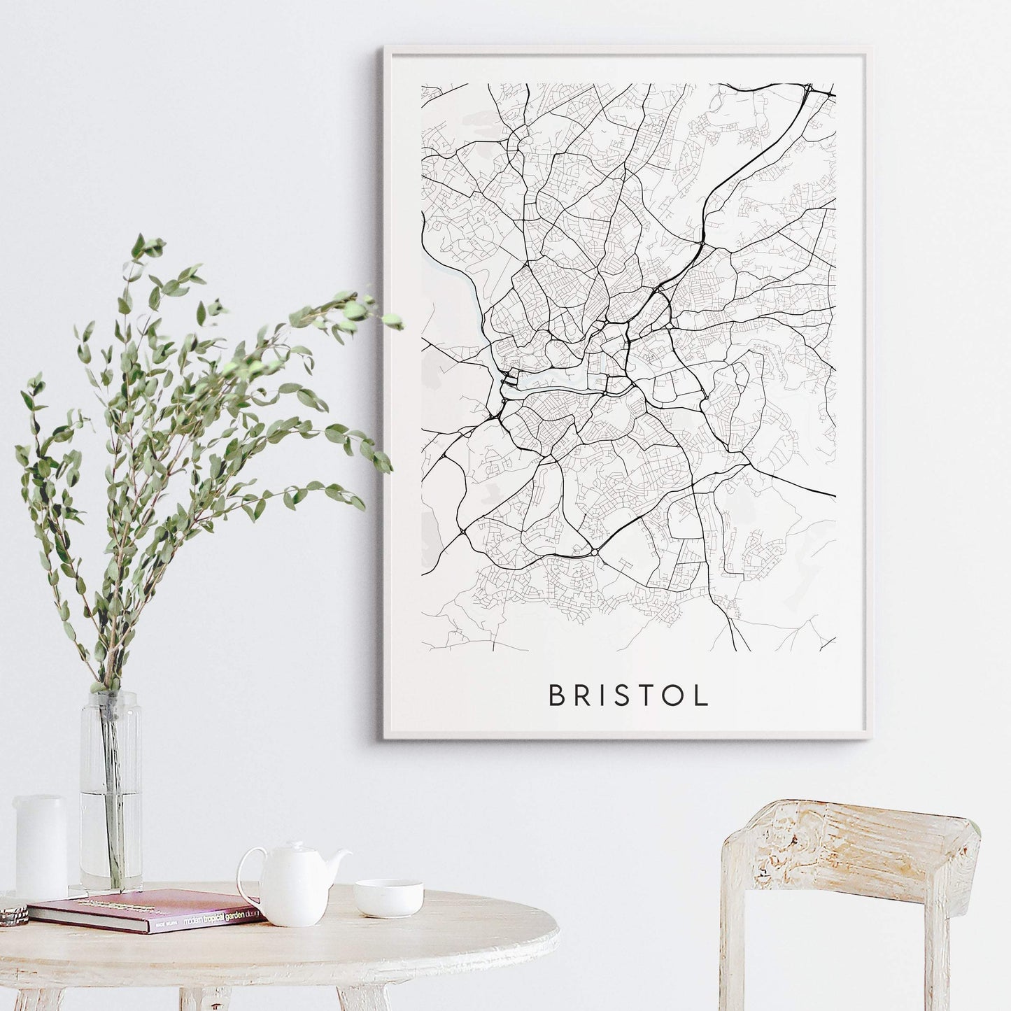 Bristol Map Print