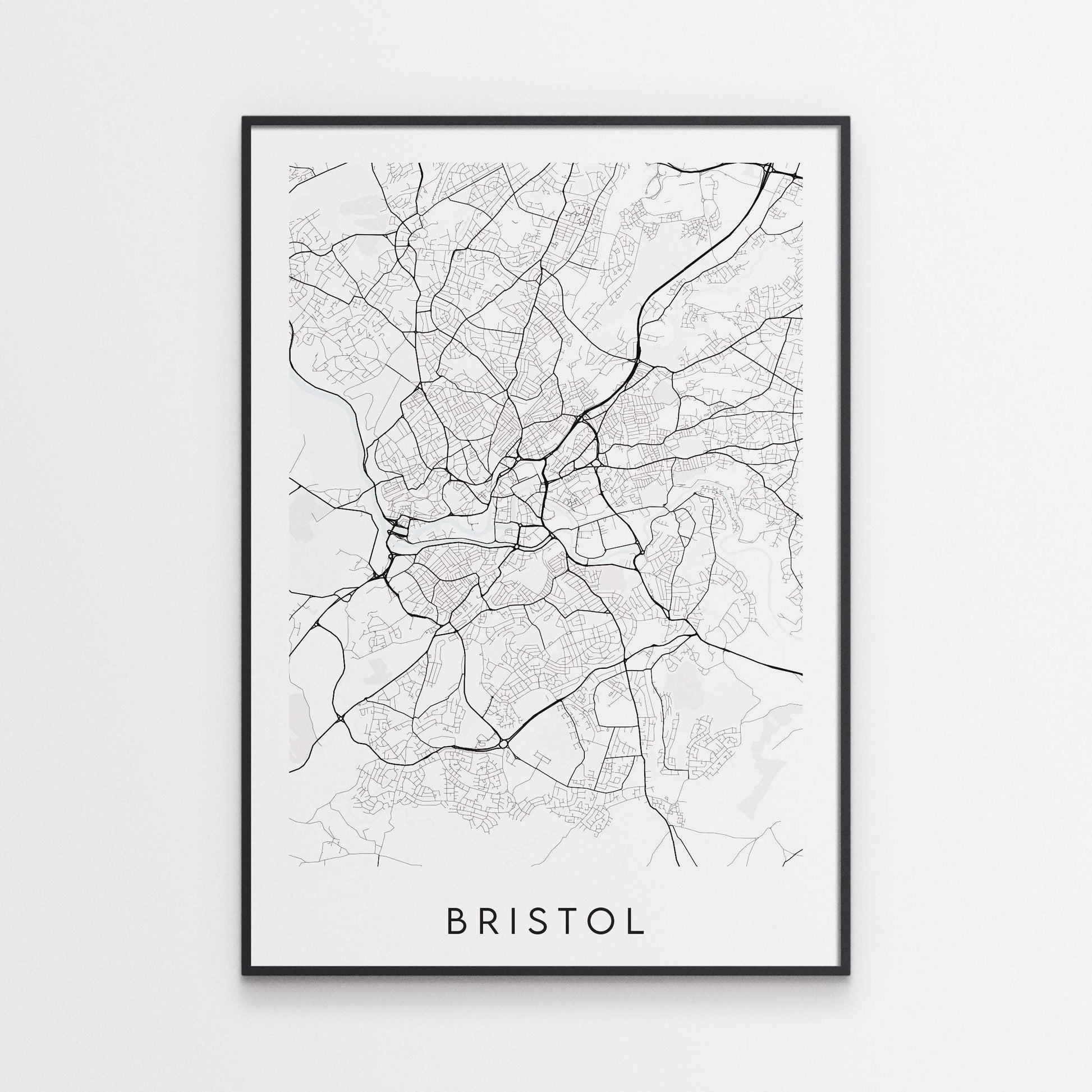 Bristol Map Print