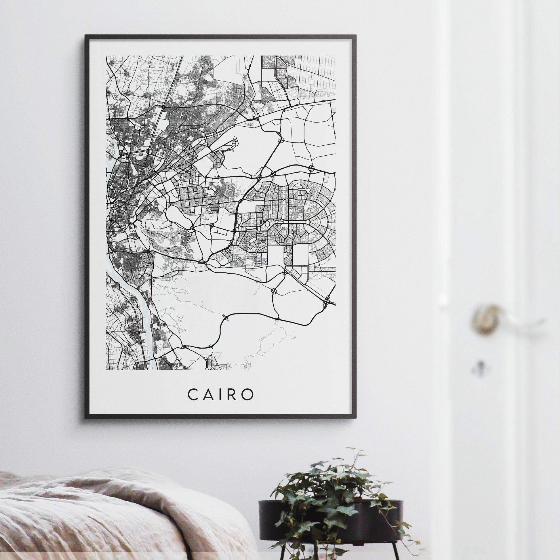 Cairo Map Print - Egypt