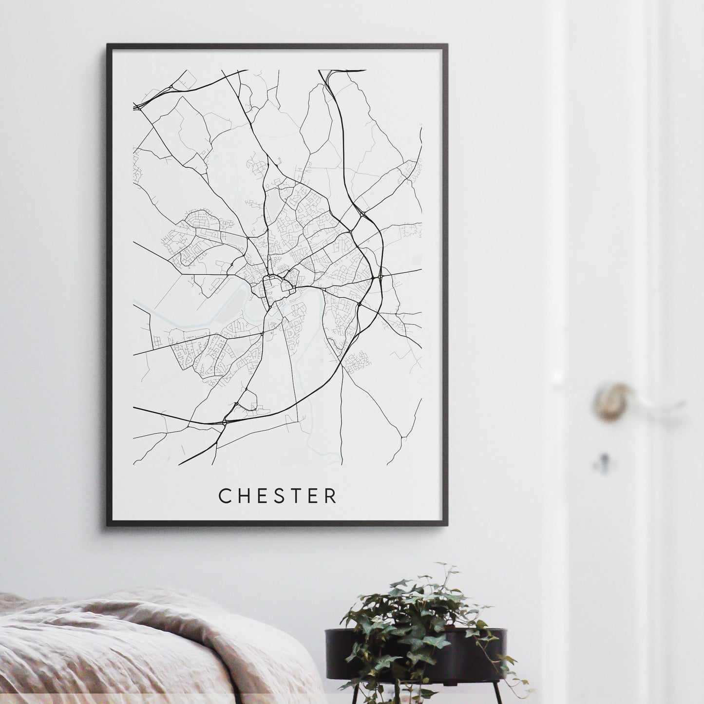 Chester Map Print