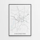 Chichester Map Print