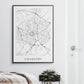 Coventry Map Print