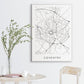 Coventry Map Print
