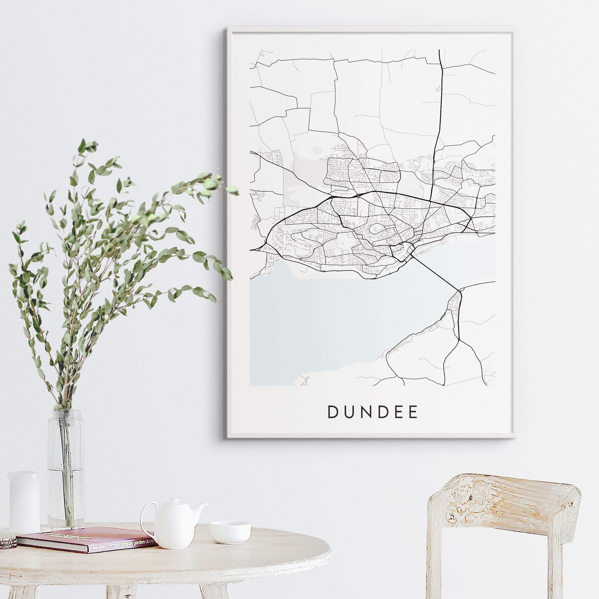 Dundee Map Print - Scotland