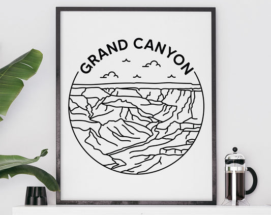 Grand Canyon Poster - National Park, Arizona Print
