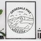 Grisedale Pike Print - Cumbria, Lake District Poster